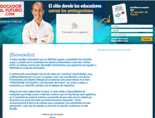 Tablet Screenshot of educadordelfuturo.com